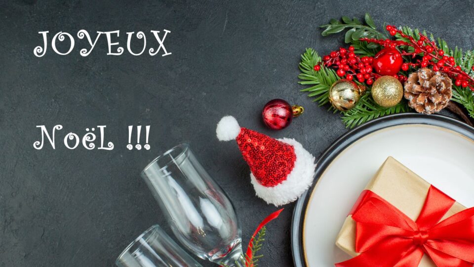 Notre sympathique dîner de Noël